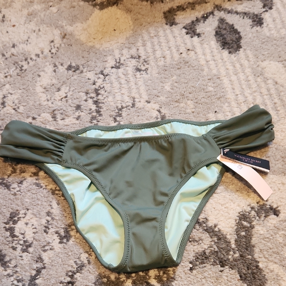 Victoria's Secret Olive Bikini Bottom -New